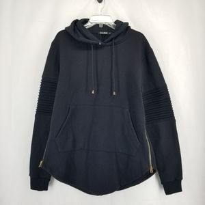 OLRIK Black Hip Hop Hipster Streetwear Hoodie M